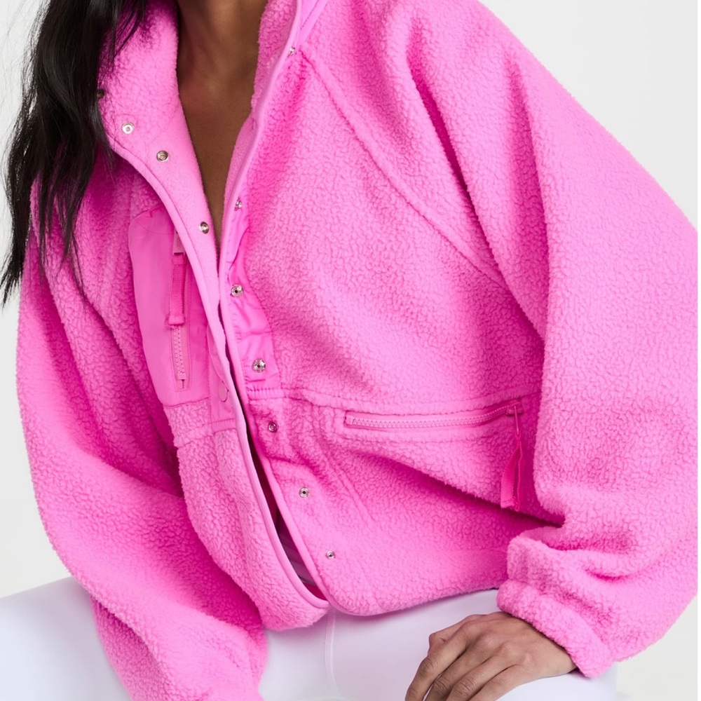 Free People Movement Hit the Slopes Jacket- Fuchsia Flirt